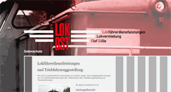 Desktop Screenshot of lok-ost.de